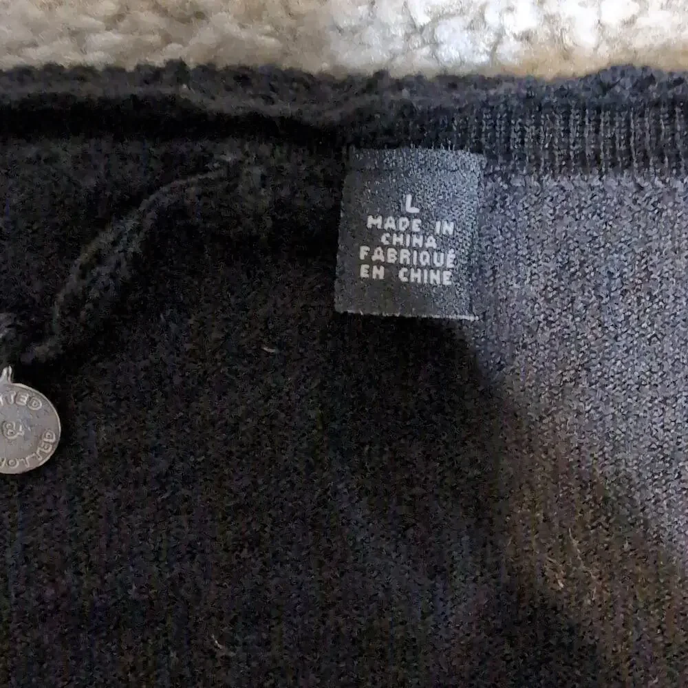 Sheer Panel Cardigan Whimsygoth